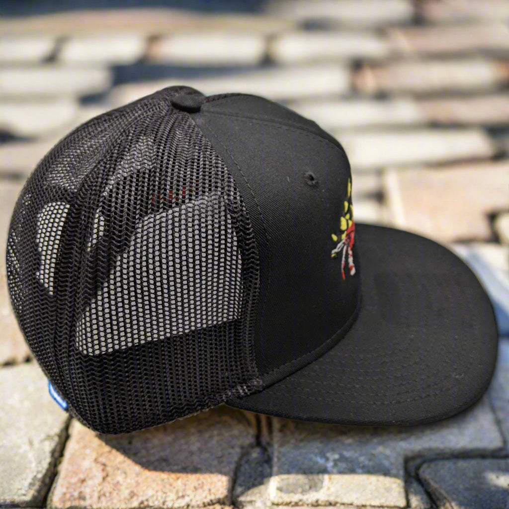 Maryland Blue Crab Hat Flat Bill