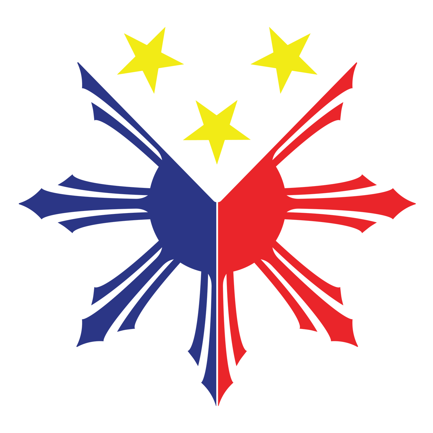 Philippines Flag UV DTF Sticker 2 inch (2x)