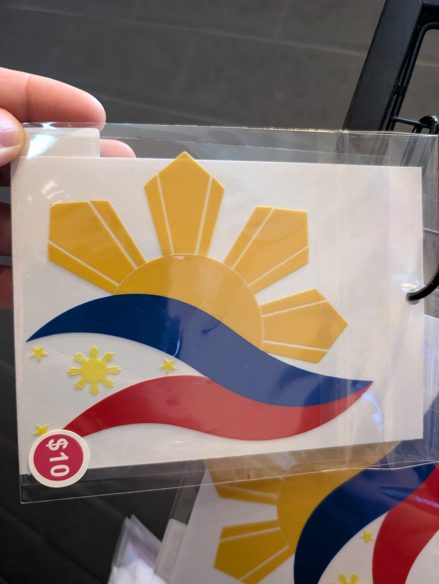 Philippines UV DTF Sticker