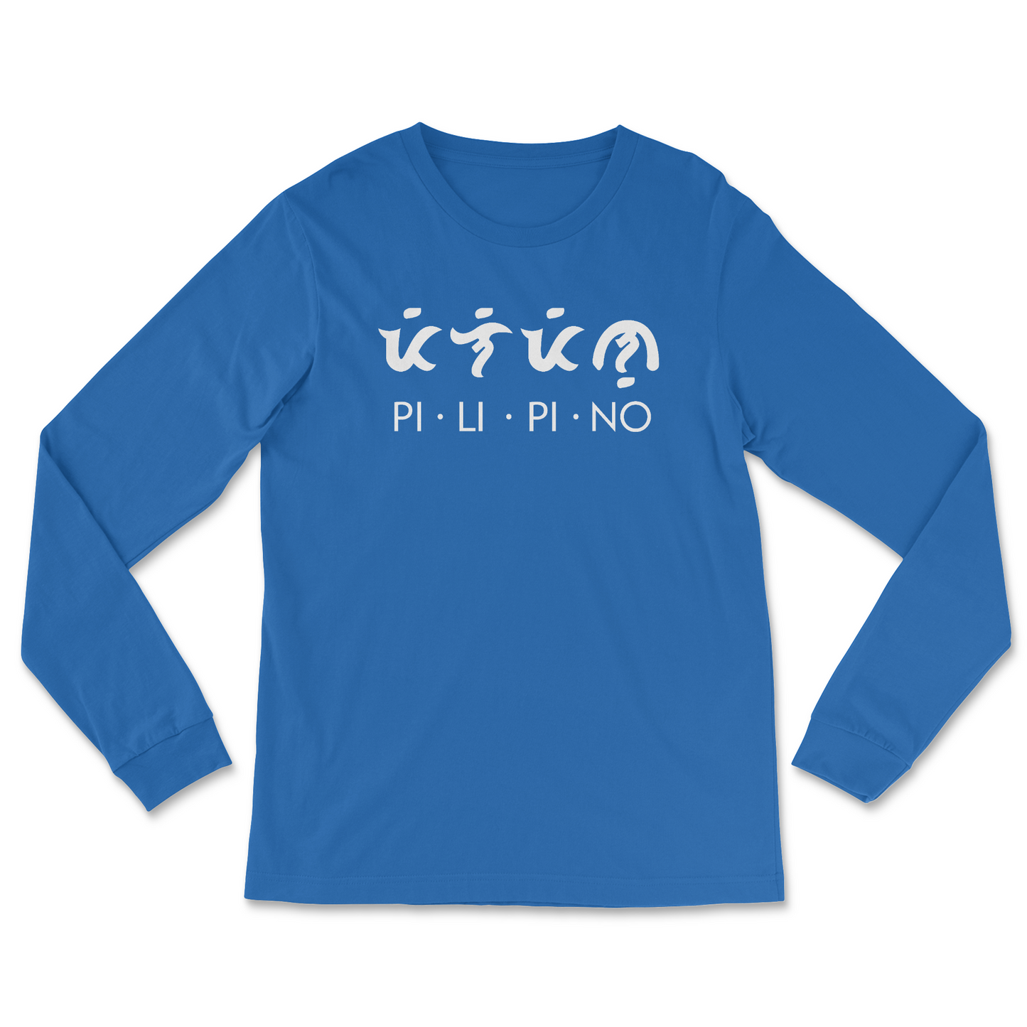 Baybayin Filipino Long Sleeve Shirt