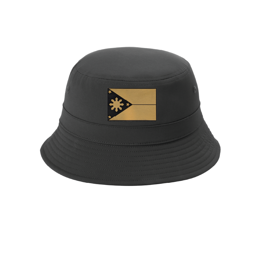 Bucket Hat with Philippine Flag Patch