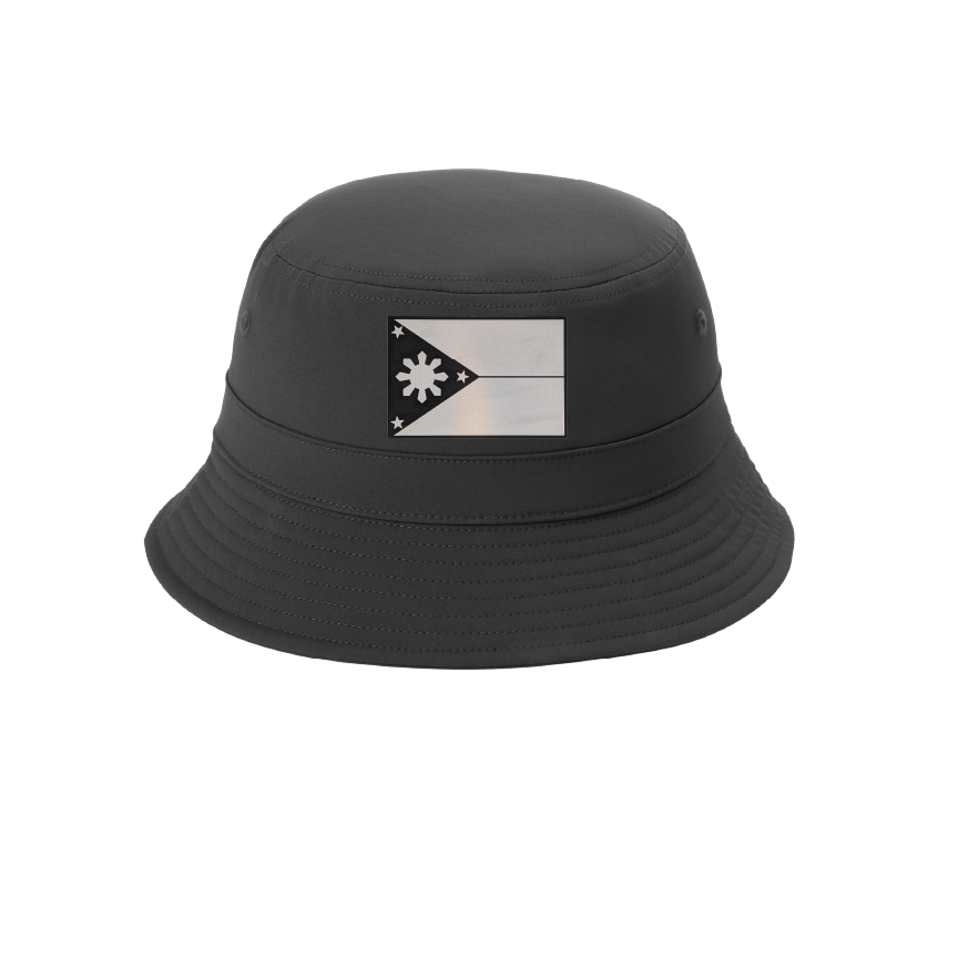 Bucket Hat with Philippine Flag Patch