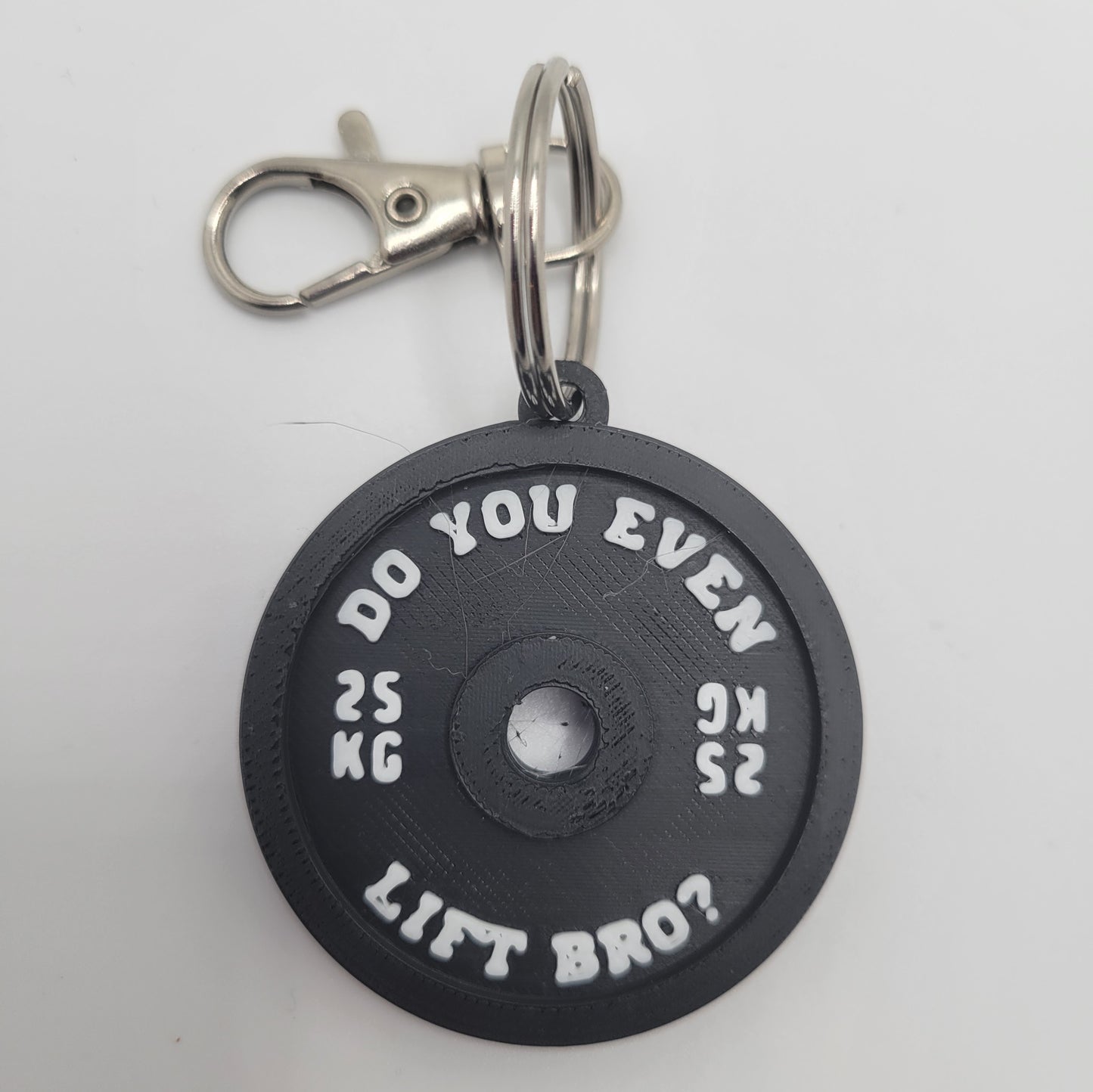 Weight Plates Keychain