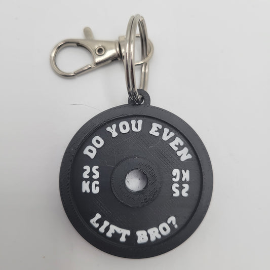 Weight Plates Keychain