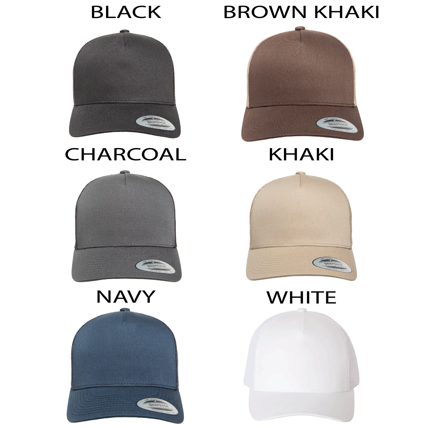 5 Custom Laser Engraved Hat