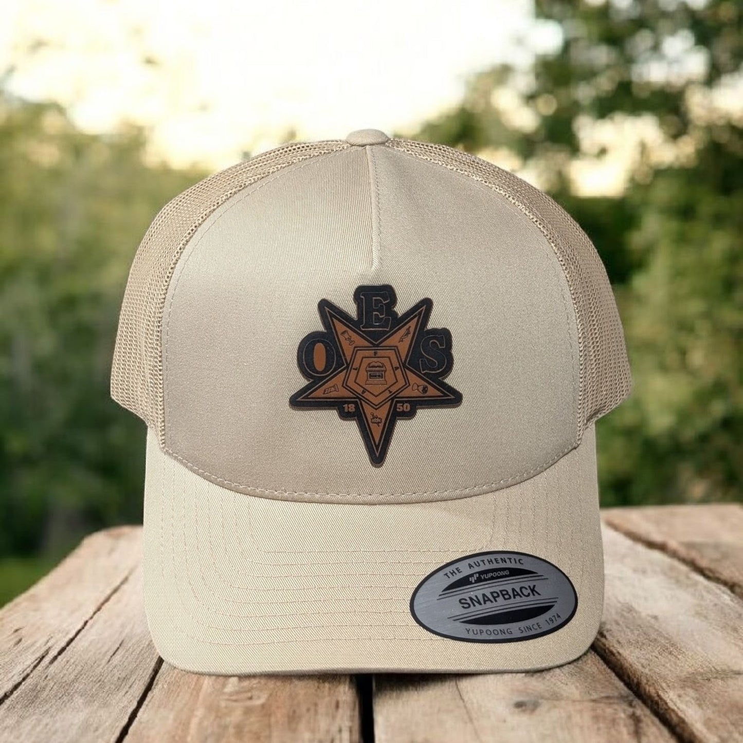 5 Custom Laser Engraved Hat