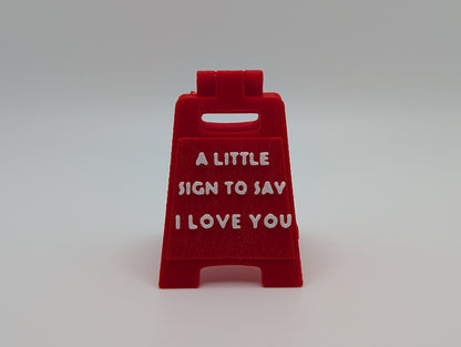 Custom Miniature Sign (Set of 3)