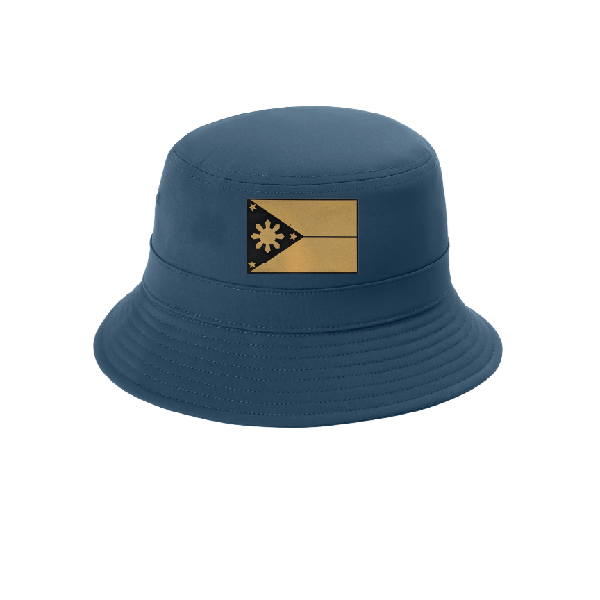 Bucket Hat with Philippine Flag Patch