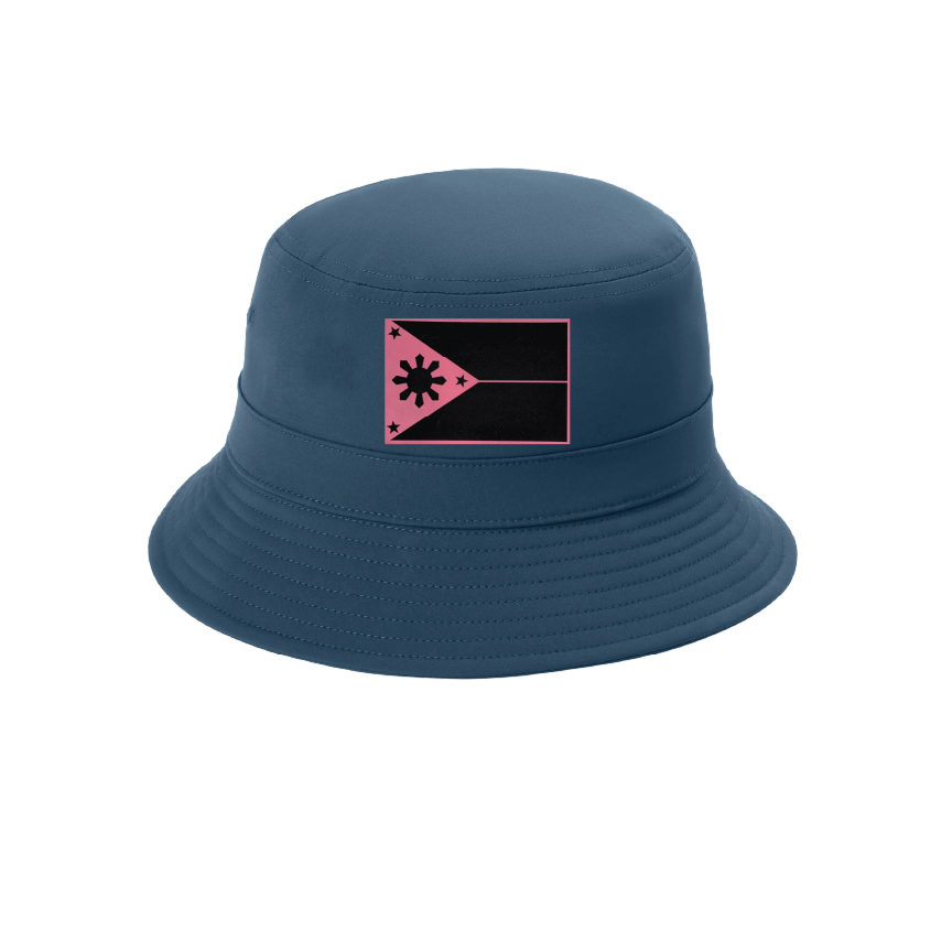 Bucket Hat with Philippine Flag Patch