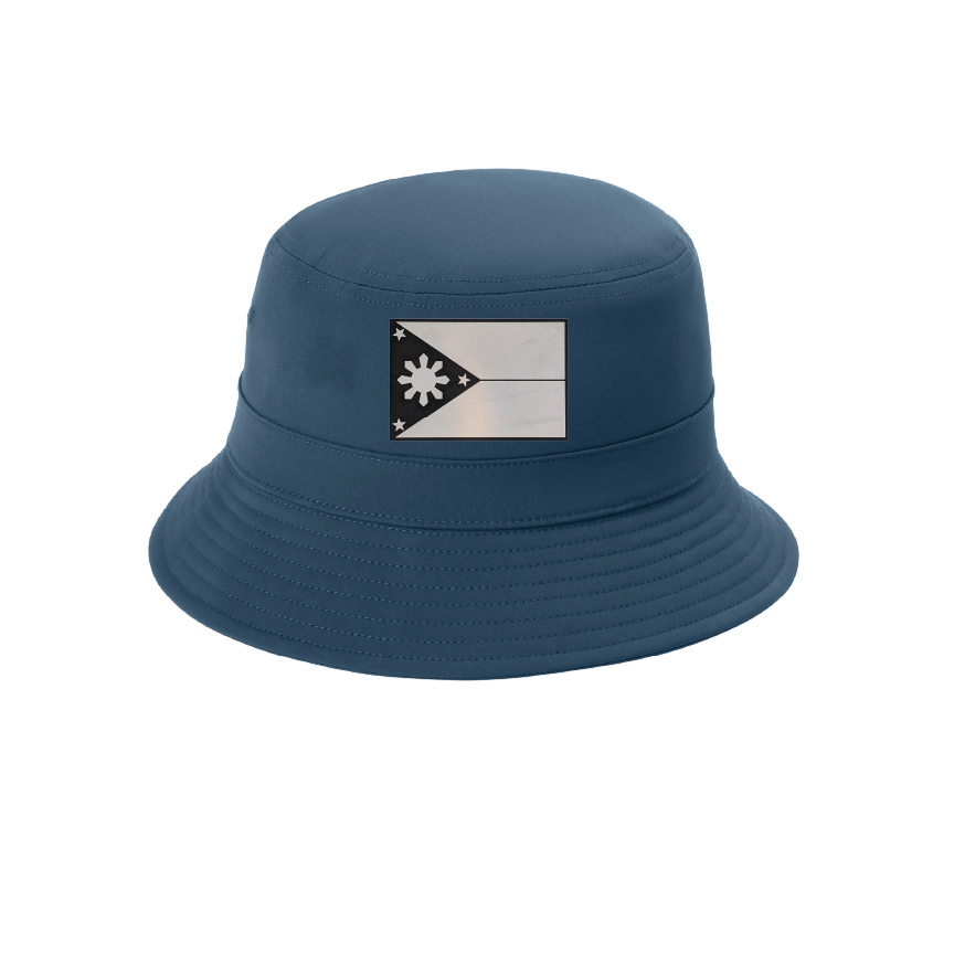 Bucket Hat with Philippine Flag Patch
