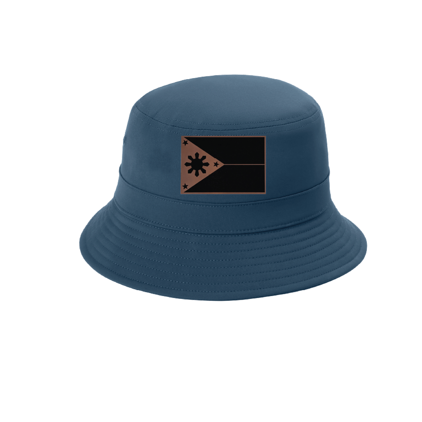 Bucket Hat with Philippine Flag Patch