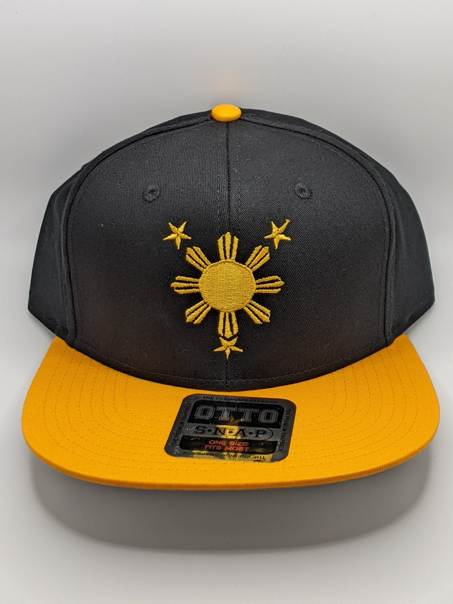 Pinoy Hat Yellow Sun Flat Bill
