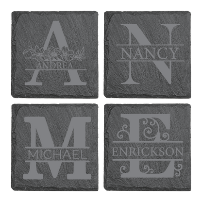 Personalized Slate Coasters