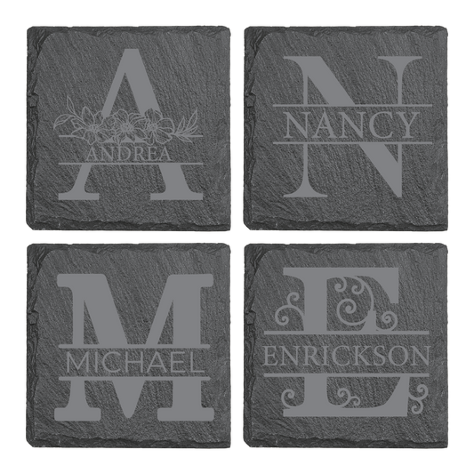 Personalized Slate Coasters