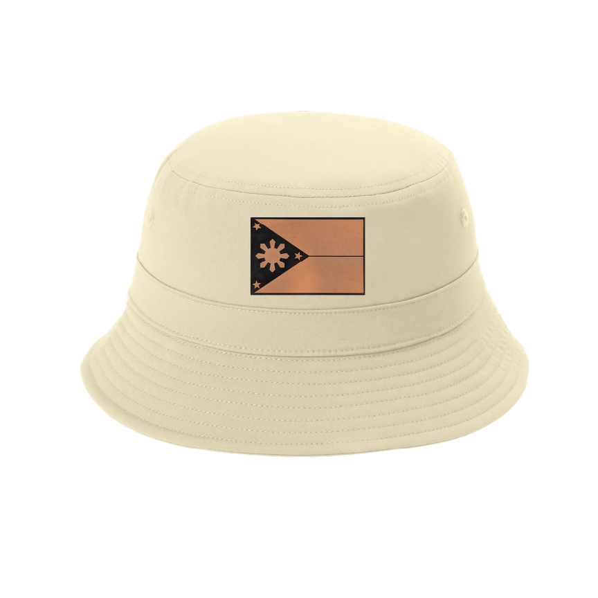 Bucket Hat with Philippine Flag Patch