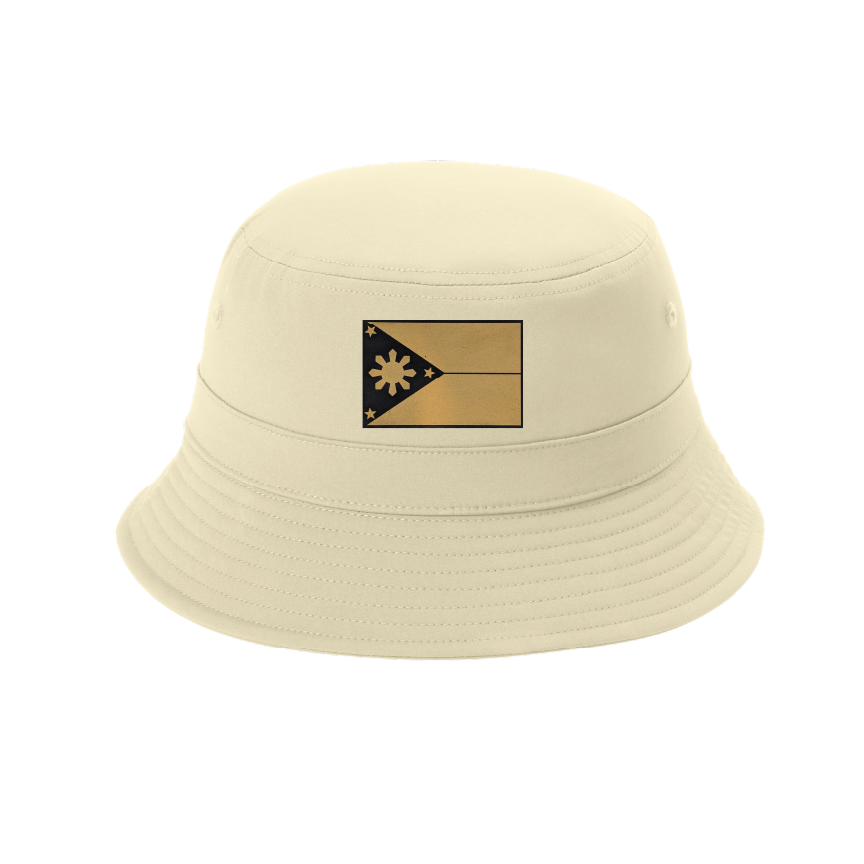 Bucket Hat with Philippine Flag Patch
