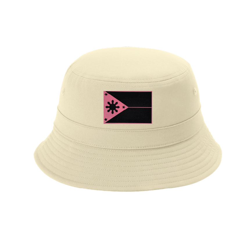 Bucket Hat with Philippine Flag Patch