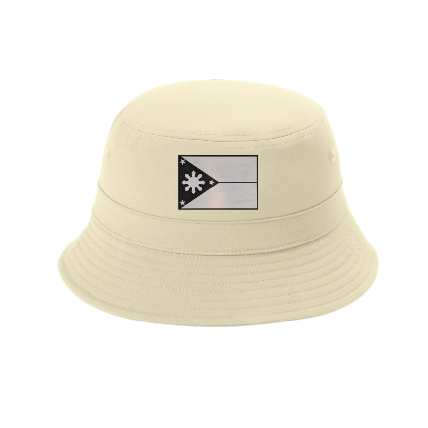 Bucket Hat with Philippine Flag Patch