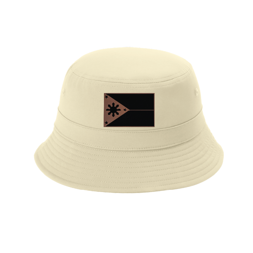 Bucket Hat with Philippine Flag Patch