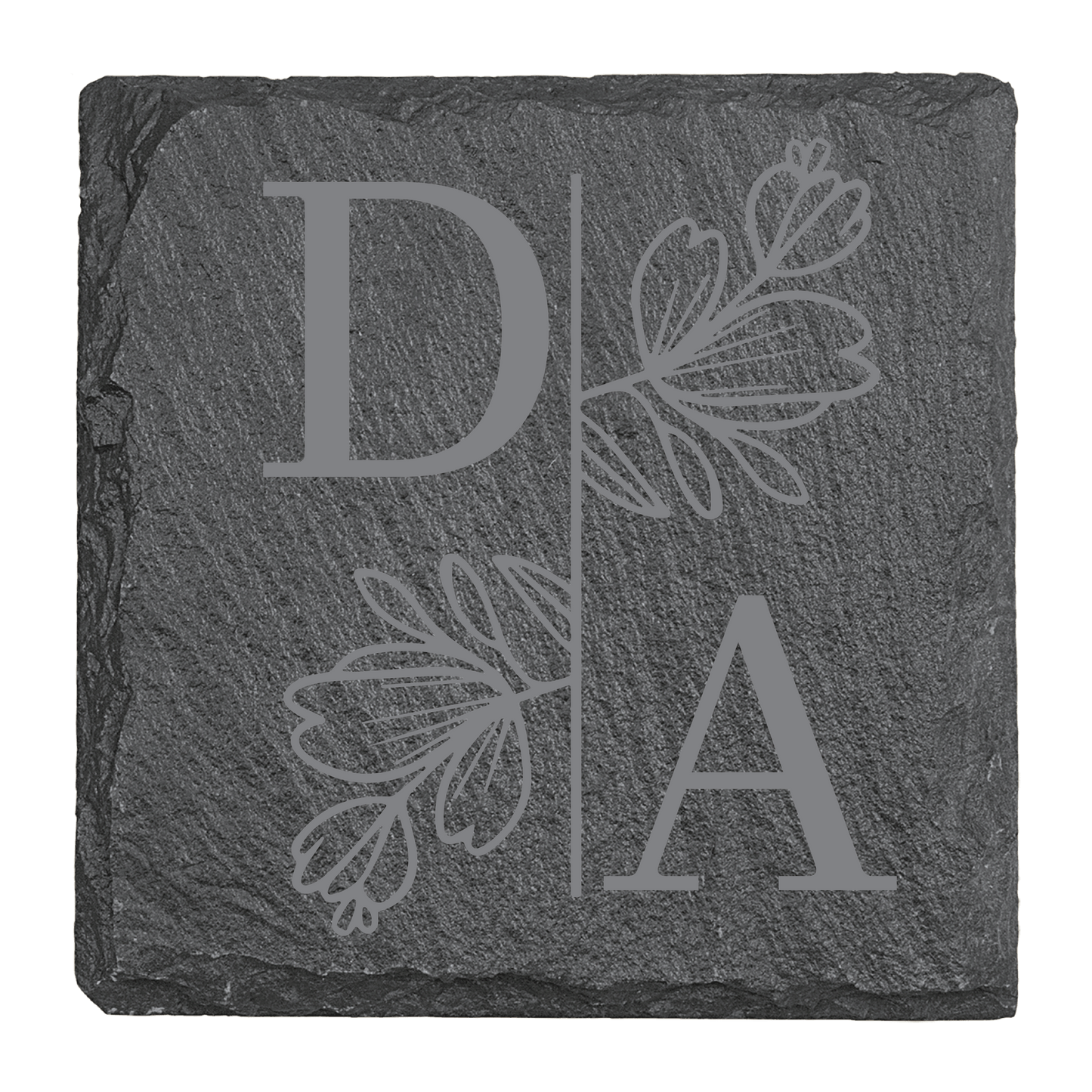 Couples Custom Slate Coaster Set (Set of 4)