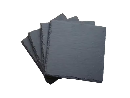 Couples Custom Slate Coaster Set (Set of 4)