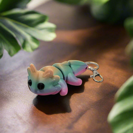 Axolotl Keychain